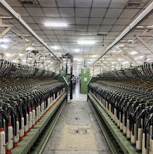 Lakshmi Machine Works ring frame spinning machines at Shree Hari Spintex, Punjab